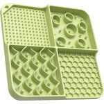 Tapis � l�cher pour chien et chat, tapis � l�cher � alimentation lente avec ventouse, puzzle robuste, ...