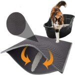 Tapis litière chat bac à litière pour chats, eva imperméable, double couche en nid d'abeille design 30x30cm ... Tapis litière chat bac à litière pour chats, eva imperméable, double couche en nid d'abeille design 30x30cm ...