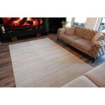 Tapis moderne à courtes mèches effet brillant justine beige 160x230 Tapis moderne à courtes mèches effet brillant justine beige 160x230