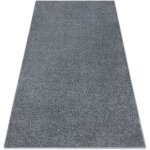 Rugsx - tapis - moquette santa fe gris 97 plaine couleur unie grey 250x400 cm
