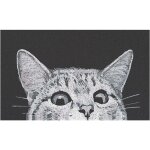 Tapis de porte d'entrée pour chat tapis de bienvenue intérieur extérieur paillasson absorbant la boue, ... Tapis de porte d'entrée pour chat tapis de bienvenue intérieur extérieur paillasson absorbant la boue, ...