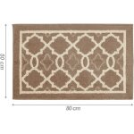 Tapis de porte intrieur, tapis entre absorbant moderne, paillasson d'entree antidrapant lavable en ...