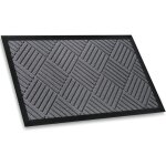 Tapis de porte intrieur et extrieur, 45 x 75 cm, gris, tapis de porte d'entre, tapis de porte d'entre ...