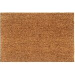 Tapis de porte naturel 60x90 cm fibre de coco touffet� vidaxl