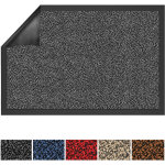 Karat ? tapis de porte paillasson antistatique 120 x 180 cm ? polypropyl�ne velours ? bord en caoutchouc ...