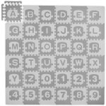 Relaxdays - tapis puzzle alphabet et chiffres, 71 pièces, pour enfant, 179, 5x179, 5 cm, sans risque, ... Relaxdays - tapis puzzle alphabet et chiffres, 71 pièces, pour enfant, 179, 5x179, 5 cm, sans risque, ...