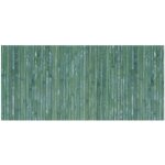 Mediawave store - tapis reds en bambou avec fond antidérapant lavable 50x120cm couleur: vert Mediawave store - tapis reds en bambou avec fond antidérapant lavable 50x120cm couleur: vert