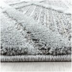 Allotapis - tapis rond à courtes mèches design lakka gris ø 80 Allotapis - tapis rond à courtes mèches design lakka gris ø 80
