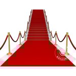 Tapis rouge, 2x6m, 400g Tapis rouge, 2x6m, 400g