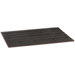 Tapis de salle de bain bambou 80 x 50 cm douche tailles différentes couche antidérapante, noir - relaxdays ... Tapis de salle de bain bambou 80 x 50 cm douche tailles différentes couche antidérapante, noir - relaxdays ...