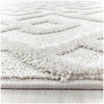 Allotapis - tapis scandinave rond saloda crème ø 200 Allotapis - tapis scandinave rond saloda crème ø 200