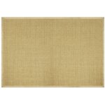Karat - tapis sisal amazonas nature bordure: nature 120 x 180 cm