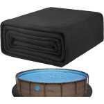 Tapis de sol pour piscine ext�rieur - rond dalle de piscine - antid�rapant