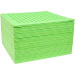 Eyepower - tapis de sol pour piscine ronde de 305 cm - 36 dalles de protection eva 62x62