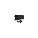 Tapis de souris rgb, grand tapis de souris gamer xxl avec 12 modes d'clairage, surface tanche, haute ...