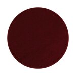 Allotapis - tapis uni à courtes mèches pour salon rush rouge ø 120 Allotapis - tapis uni à courtes mèches pour salon rush rouge ø 120