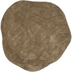Beliani - tapis en viscose moderne fait main 160 x 160 cm vert kasbo Beliani - tapis en viscose moderne fait main 160 x 160 cm vert kasbo