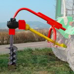 Dema - tari�re 3 points - 300 mm (12') pour tracteur cat. 1