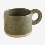 Tasse � caf� 28 cl en gr�s demyr sklum gris agata