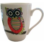 Tasse en c�ramique hiboux