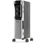 Taurus - radiateur bain d'huile 1500w gris / noir alpatec - new dakar 1500
