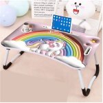 Tavolino pieghevole unicorno supporto computer portatile laptop salvaspazio casa Tavolino pieghevole unicorno supporto computer portatile laptop salvaspazio casa