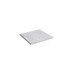 Tapis de bain tatay 54x54 blanc 5510101