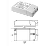 Tci smart 50 ip20 alimentation led dc avec dip - switch - 122220 Tci smart 50 ip20 alimentation led dc avec dip - switch - 122220