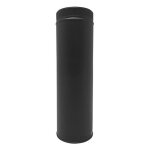 Tdpi500 conduit double paroi isolé polycombustible longueur 50 cm noir Ø200 - à l'unité Tdpi500 conduit double paroi isolé polycombustible longueur 50 cm noir Ø200 - à l'unité