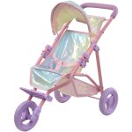 Olivia's little world par teamson kids dreamland landau poussette jouet pour poupes avec rangement pour ...