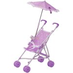 Teamson kids - poussette pour poupe poupon baigneur de 40 cm jeux d'imitation jouet olivia's little ...