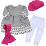 Sophia's par teamson kids ensemble de vêtements pour poupées fair isle 18 pouces, robe de poupée grise ... Sophia's par teamson kids ensemble de vêtements pour poupées fair isle 18 pouces, robe de poupée grise ...