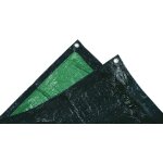 Tec hit 882203 - b�che ultra lourde de protection - 240g / m� - 2 x 3 m�tres - vert / noir