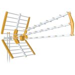 Antenne tv tdt uhf 18db mandarine fold 4g - lte 18db