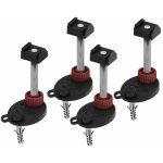 Tece - 1 x drain plat (bec rotatif � 360� montage sur le corps de la goutti�re), noir