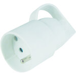 Tech - it - tec hit 250210 - fiche femelle - 16 amp�res + avec terre � anneau - parafoudre et parasurtenseur ...