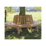 Teck'attitude - banc circulaire en teck massif tour d'arbre 360�, westminster