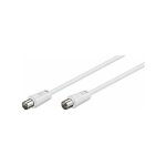 Câble d'antenne (, fiche coaxiale prise coaxiale. longueur de câble 5 m Câble d'antenne (, fiche coaxiale prise coaxiale. longueur de câble 5 m