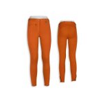 Ita 44, orange: pantalon d't tecnolight femme avec poche zippe
