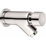 Robinet lavabo mural tws23062 ? fermeture temporis�e 10s ? activation bouton - poussoir ? laiton chrom� ...
