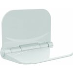 Tecom - sige rabattable pour douche en finition blanche sdrbc blanc