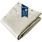 Tecplast toile pergola blanc cr�me 3, 5x3, 5 m lp506pr - garantie 5 ans - b�che pergola ou tonnelle �tanche ...