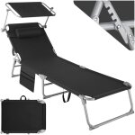 Tectake - bain de soleil pliable robuste et rsistant aux uv