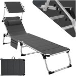Tectake - bain de soleil rembourr et pliable rsistant aux intempries et aux uv