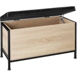Coffre banquette matelasse calico 81, 5 x 41, 5 50, 5 cm -