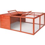 Tectake - enclos pour rongeurs en bois 159 x 109 x 55 cm