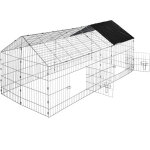 Tectake - enclos pour rongeurs compos� de 12 �l�ments grillag�s 180 x 75 x 75 cm