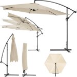 Parasol 350 cm avec housse de protection -
