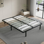 Teeno - sommier 140 x 190cm, 2 x 8 lattes de 125 mm, 7 pieds, lit 140 x 190cm, montage rapide, sommiers ...