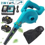 Souffleurs et aspirateurs de feuilles sans fil, souffleurs d'air de jardin 2 pouces pour neige / patio ...